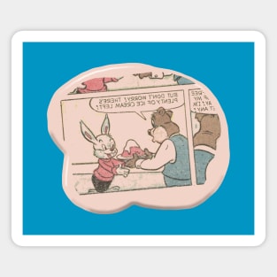 Retro Putty Comic Magnet